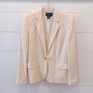 Ralph Lauren White blazer jacket